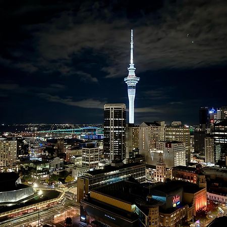 Skytower And City View 2 Bedroom Apartment On High Floor Auckland Exterior foto
